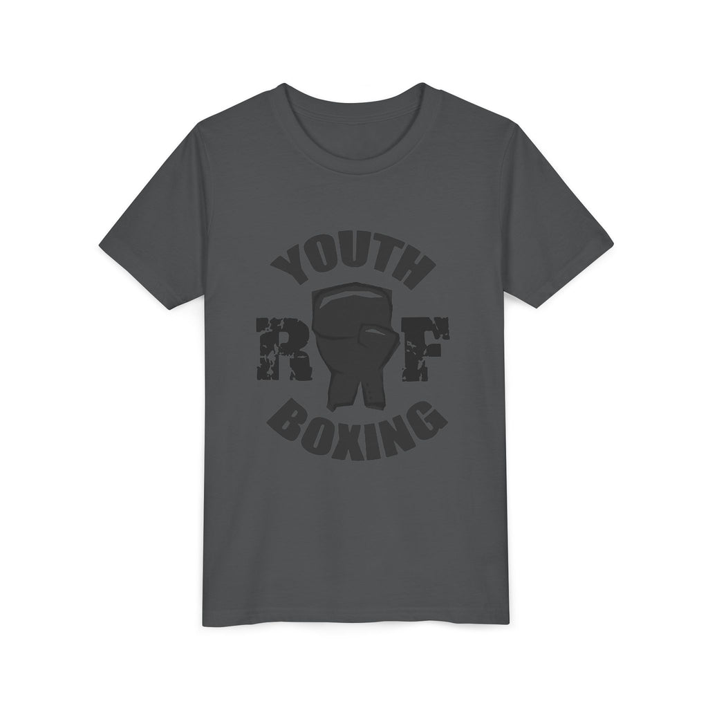 Youth Boxing Tee - Sporty Shirt for Kids, Perfect for Gym, Training, Gifts, Team Spirit, Sportswear, RF Youth Boxing Gear