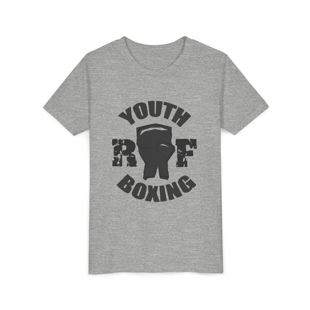 Youth Boxing Tee - Sporty Shirt for Kids, Perfect for Gym, Training, Gifts, Team Spirit, Sportswear, RF Youth Boxing Gear