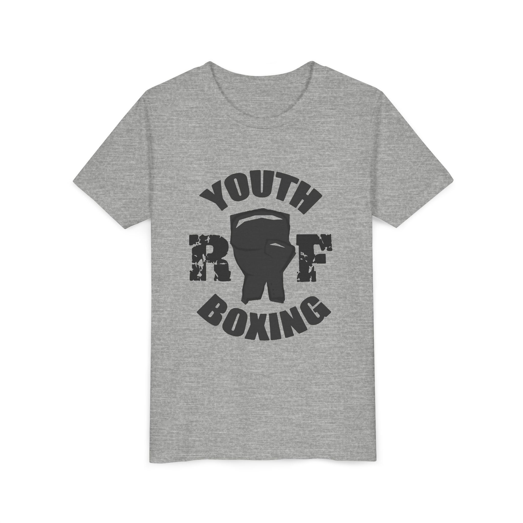 Youth Boxing Tee - Sporty Shirt for Kids, Perfect for Gym, Training, Gifts, Team Spirit, Sportswear, RF Youth Boxing Gear