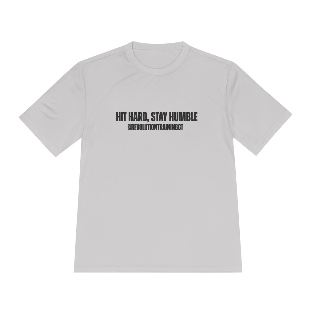 Unisex Workout Tee - Hit Hard Stay Humble, Boxing Shirt, Fitness Apparel, Gym Clothing, Sportswear, Gift for Athletes