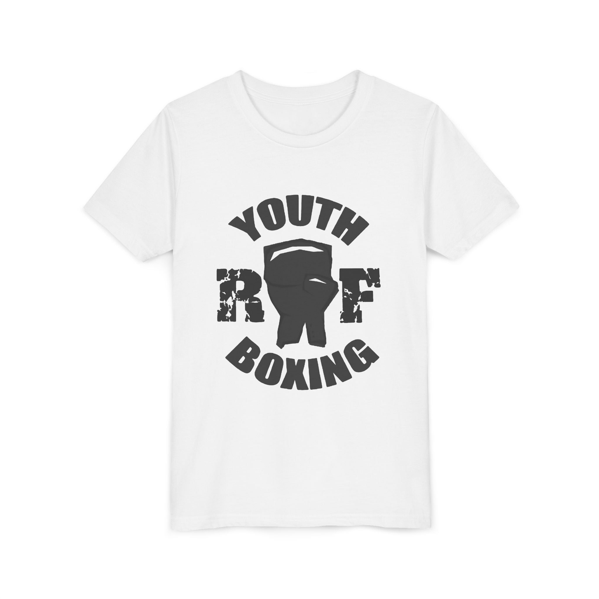 Youth Boxing Tee - Sporty Shirt for Kids, Perfect for Gym, Training, Gifts, Team Spirit, Sportswear, RF Youth Boxing Gear