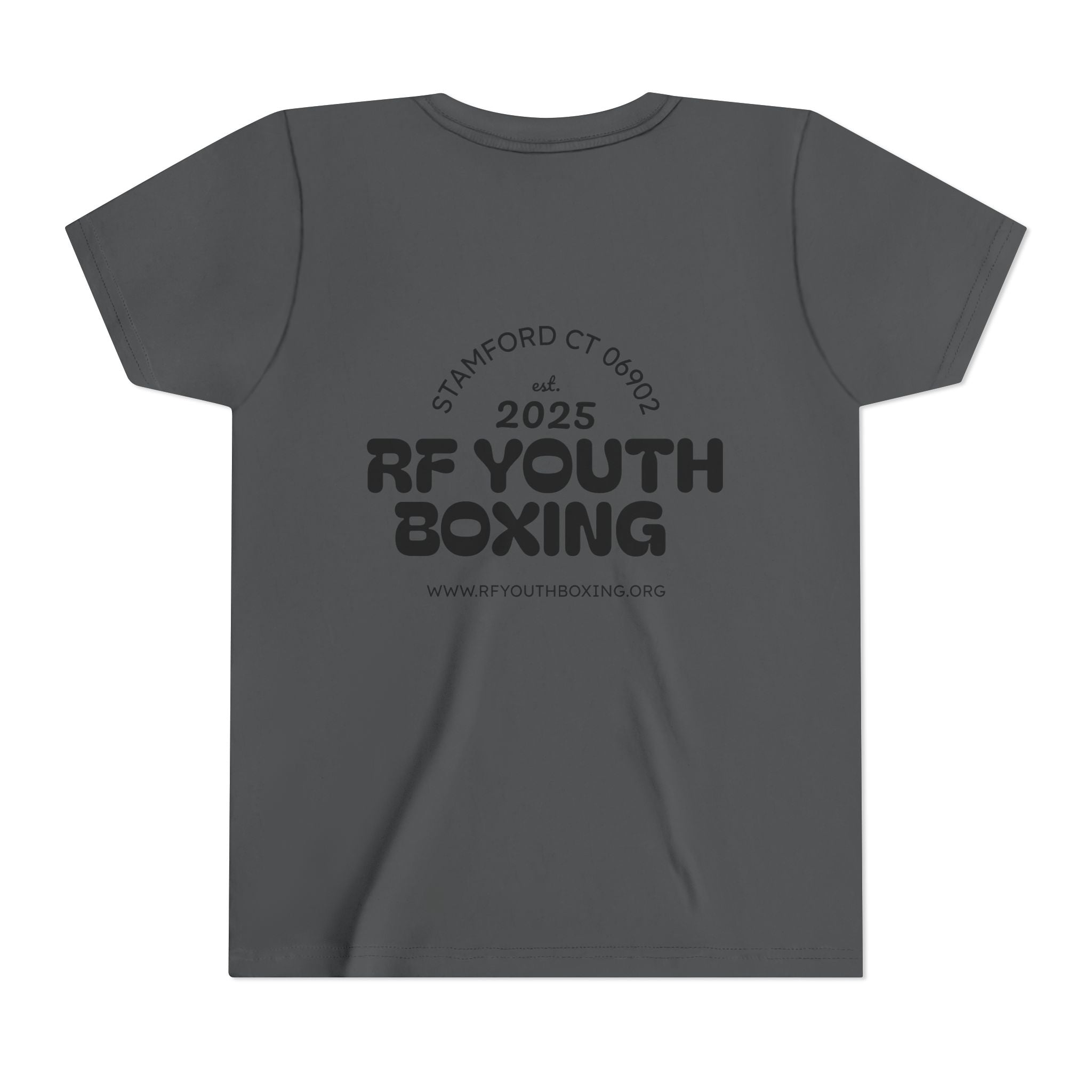 Youth Boxing Tee - Sporty Shirt for Kids, Perfect for Gym, Training, Gifts, Team Spirit, Sportswear, RF Youth Boxing Gear
