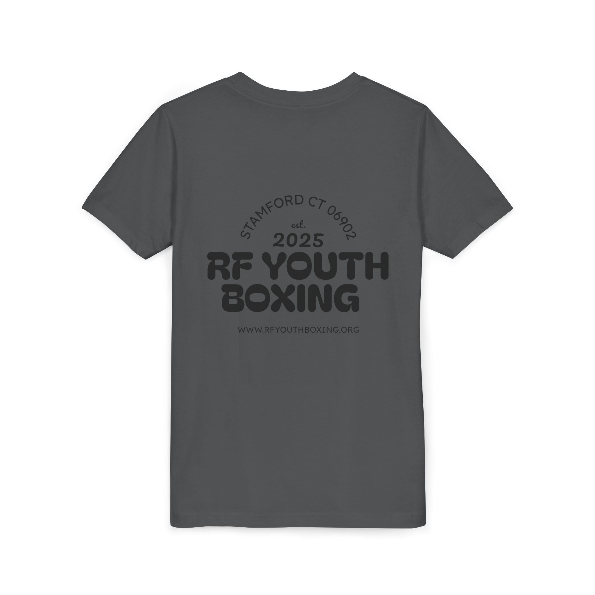 Youth Boxing Tee - Sporty Shirt for Kids, Perfect for Gym, Training, Gifts, Team Spirit, Sportswear, RF Youth Boxing Gear