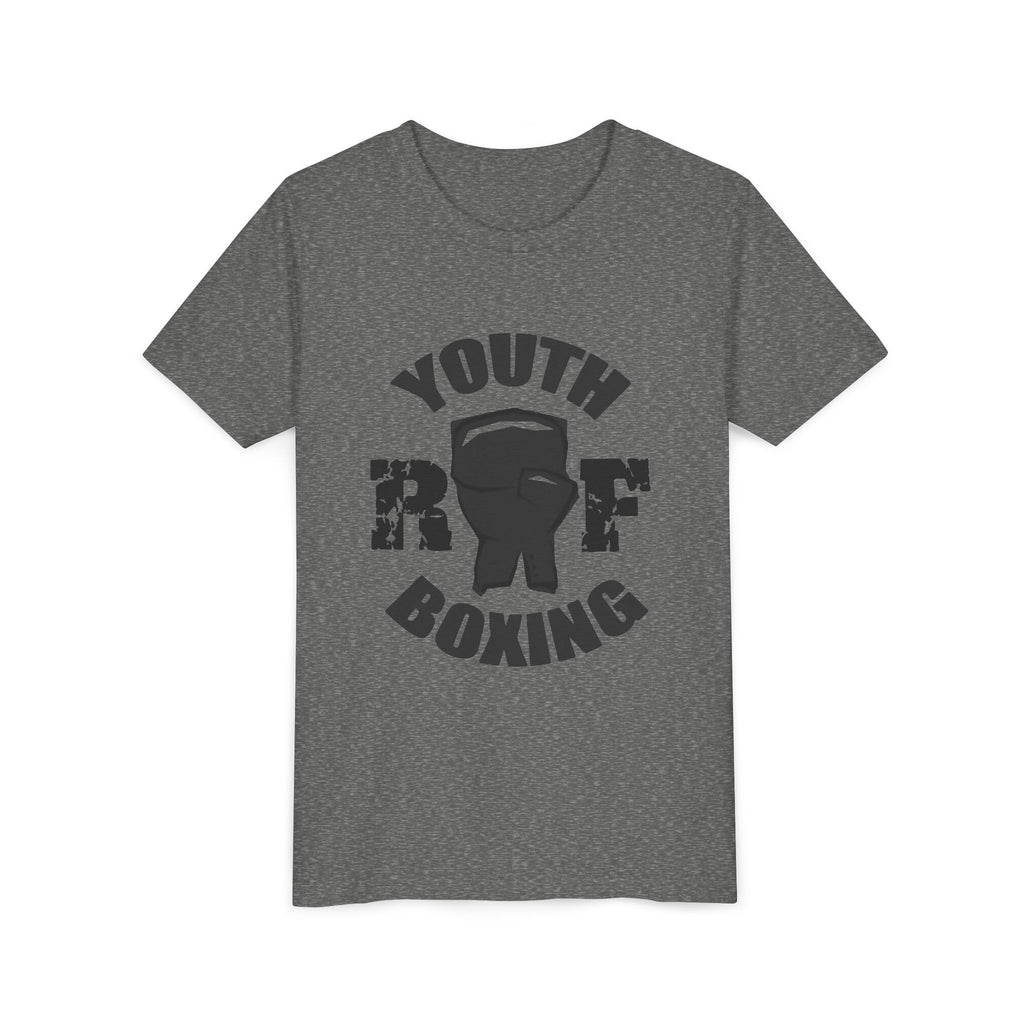 Youth Boxing Tee - Sporty Shirt for Kids, Perfect for Gym, Training, Gifts, Team Spirit, Sportswear, RF Youth Boxing Gear