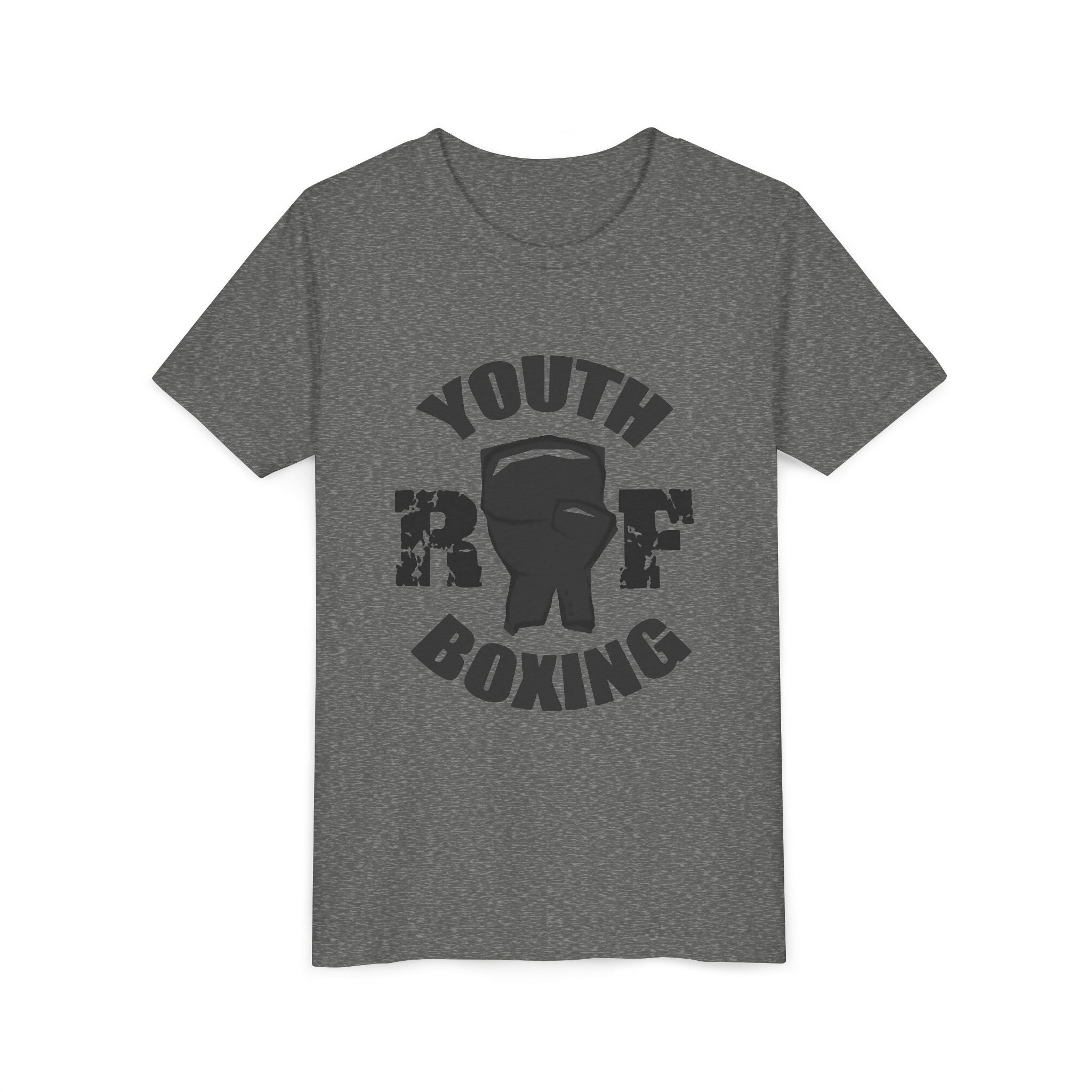 Youth Boxing Tee - Sporty Shirt for Kids, Perfect for Gym, Training, Gifts, Team Spirit, Sportswear, RF Youth Boxing Gear